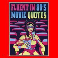 Fluent In 80s Movie Quotes Retro Santa Hat thumb 1