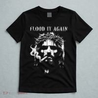 Flood It Again Funny Saying Boss Jesus Meme Lover T-Shirt thumb 5