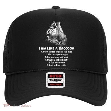 Funny I Am Like A Raccoon Hat