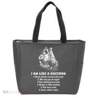 Funny I Am Like A Raccoon Tote Bag thumb 0