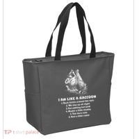 Funny I Am Like A Raccoon Tote Bag thumb 2