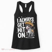 Funny I Always Get Hit On Pinata Cinco De Mayo Women Women's Tank Top thumb 0