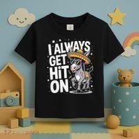 Funny I Always Get Hit On Pinata Cinco De Mayo Women Toddler T-Shirt thumb 3