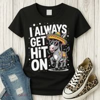 Funny I Always Get Hit On Pinata Cinco De Mayo Women Women's T-Shirt thumb 3