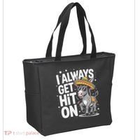 Funny I Always Get Hit On Pinata Cinco De Mayo Women Tote Bag thumb 2