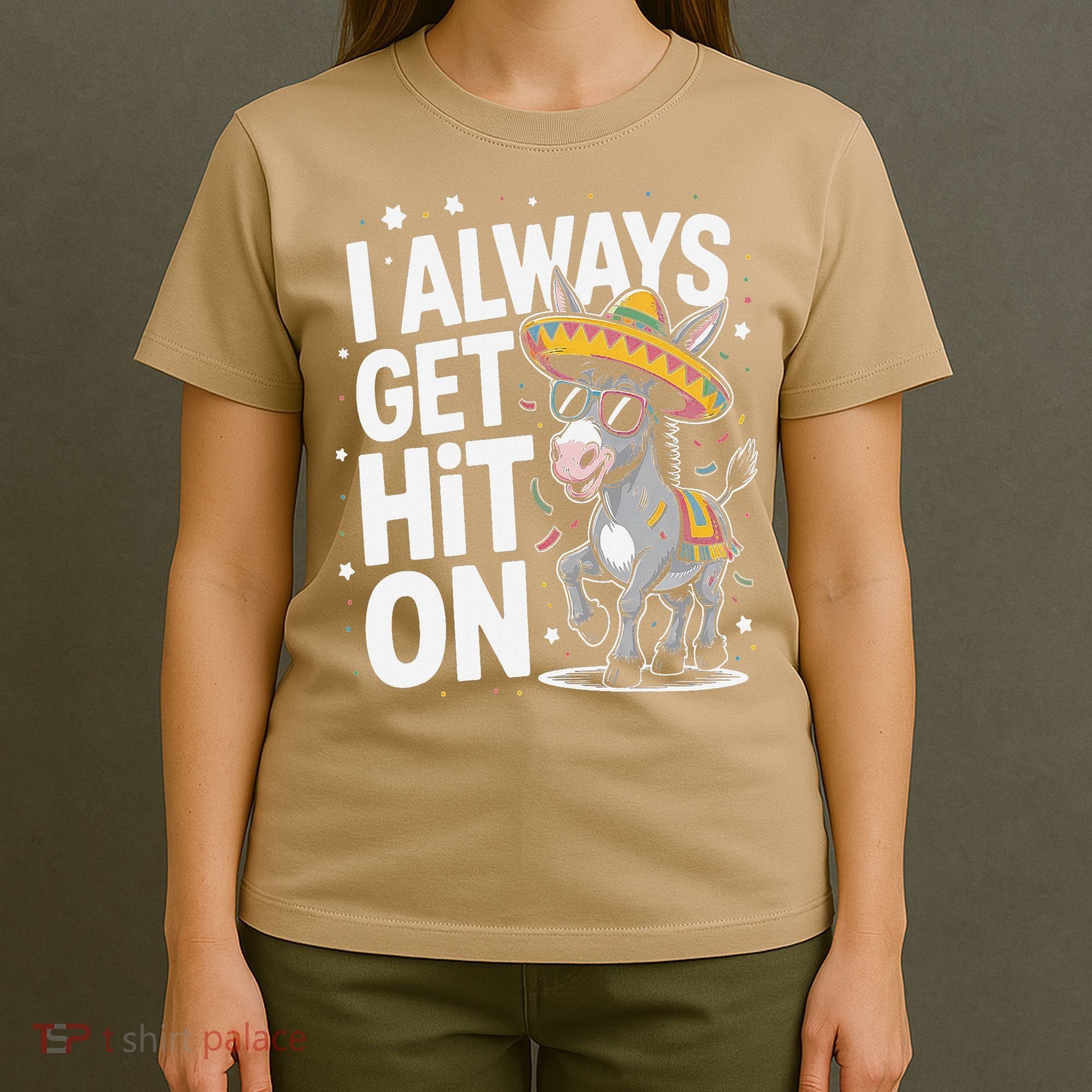 Funny I Always Get Hit On Pinata Cinco De Mayo Women T-Shirt