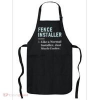 Fence Installer Application Day Funny Saying Fence Installer Apron thumb 0