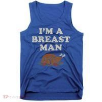 Funny Im A Breast Man Turkey Thanksgiving Tank Top thumb 0