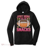 Football I Am Just For The Snacks Game Day Women's Hoodie thumb 0