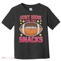 Football I Am Just For The Snacks Game Day Toddler T-Shirt thumb 0