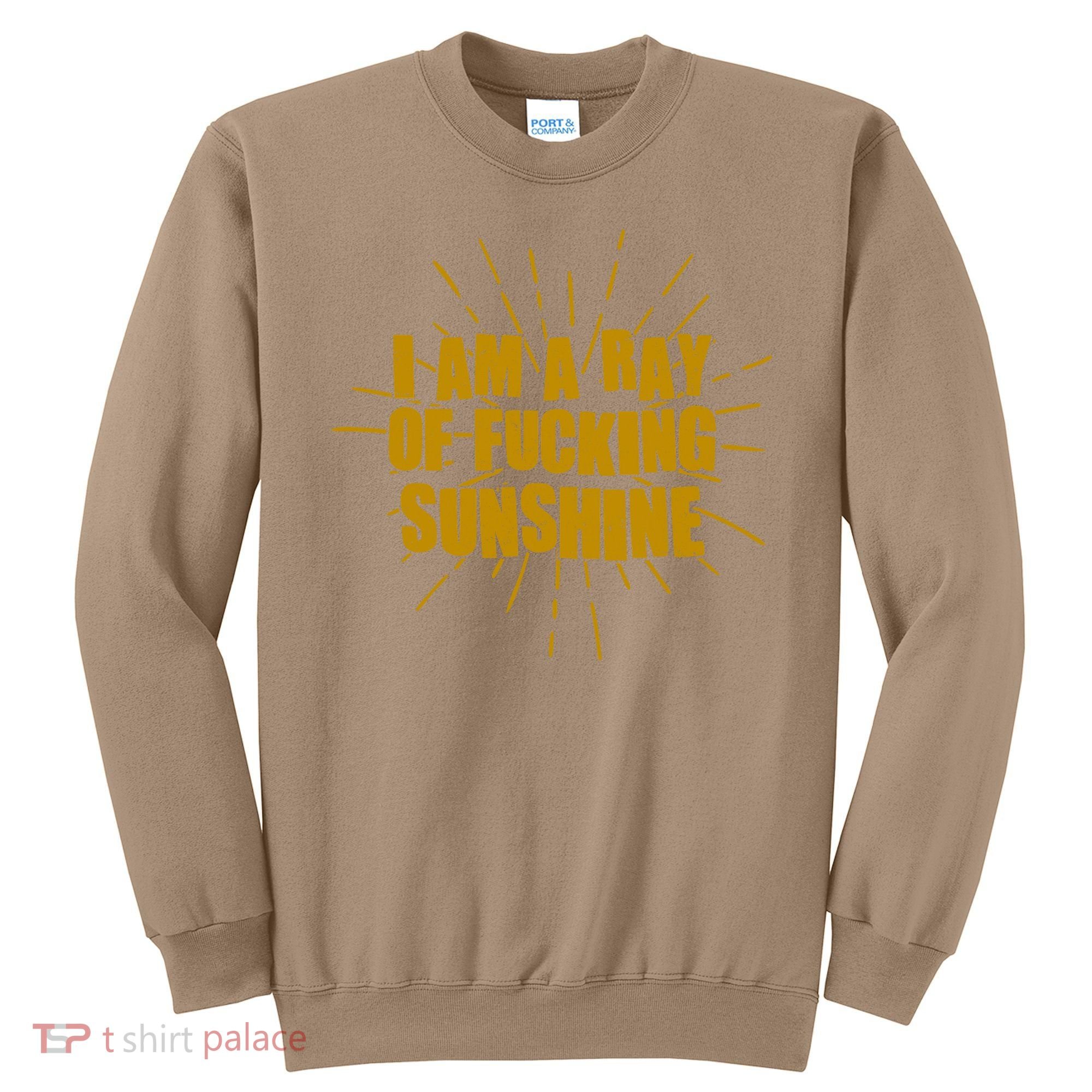 Funny I Am A Ray Of Fucking Sunshine Sweatshirt