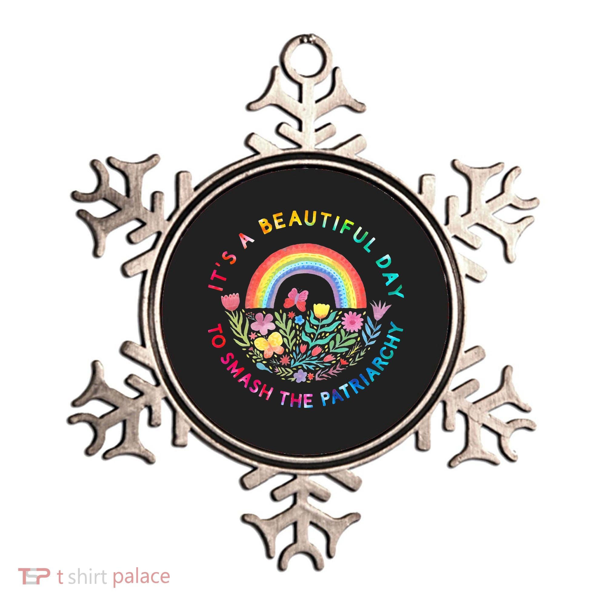 Feminist  It's A Beautiful Day To Smash The Patriarchy Ornament