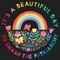 Feminist  It's A Beautiful Day To Smash The Patriarchy Hat thumb 2