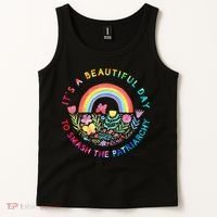 Feminist  It's A Beautiful Day To Smash The Patriarchy Tank Top thumb 2