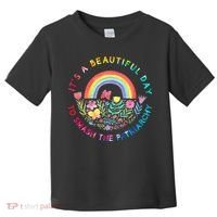 Feminist  It's A Beautiful Day To Smash The Patriarchy Toddler T-Shirt thumb 0