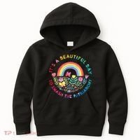 Feminist  It's A Beautiful Day To Smash The Patriarchy Kids Hoodie thumb 0
