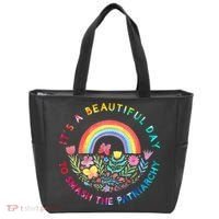 Feminist  It's A Beautiful Day To Smash The Patriarchy Tote Bag thumb 0