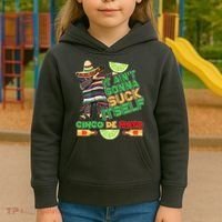 Funny It Ain't Gonna Suck Itself Cinco De Mayo Kids Hoodie thumb 3