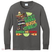 Funny It Ain't Gonna Suck Itself Cinco De Mayo Kids Long Sleeve Shirt thumb 0