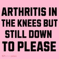Funny Inappropriate Adult Humor Arthritis Still Down Please Coaster thumb 2