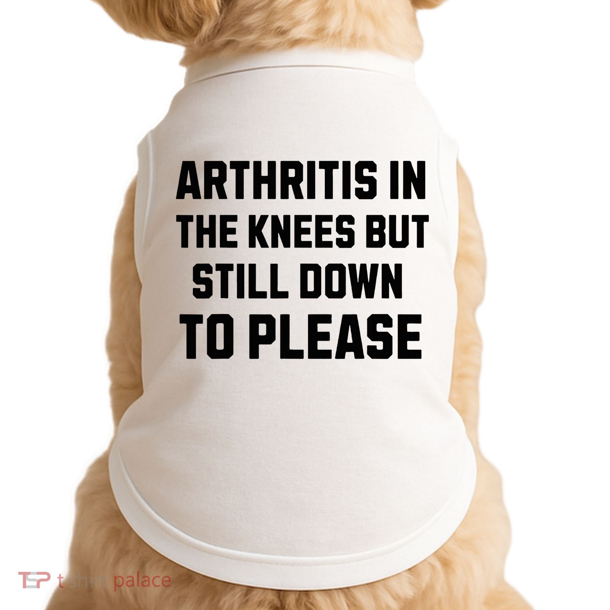 Funny Inappropriate Adult Humor Arthritis Still Down Please Doggie Tank