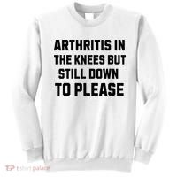 Funny Inappropriate Adult Humor Arthritis Still Down Please Sweatshirt thumb 0