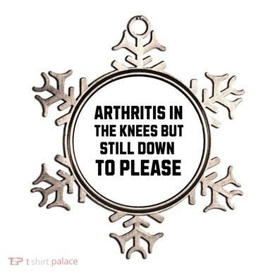 Funny Inappropriate Adult Humor Arthritis Still Down Please Ornament