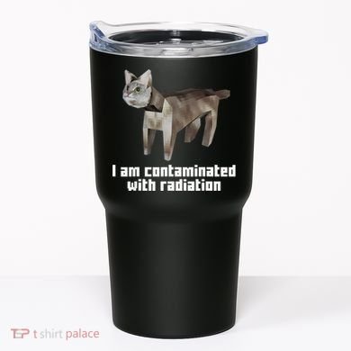 Funny I Am Contaminated With Radiation Ironic Cat Meme Tumbler