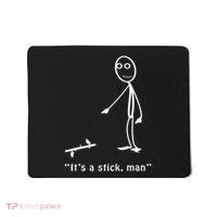 Funny ItS A Stick Man Stickman Costume Stick Figure Mousepad thumb 0