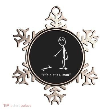 Funny ItS A Stick Man Stickman Costume Stick Figure Ornament