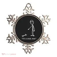 Funny ItS A Stick Man Stickman Costume Stick Figure Ornament thumb 0