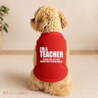 Funny Im A Teacher To Save Time Lets Just Assume That Im Never Wrong Doggie Tank thumb 2