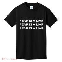 Fear Is A Liar Kids T-Shirt thumb 0
