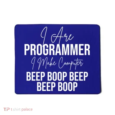 Funny I Are Programmer Computer Programming Coding Coder Gift Mousepad