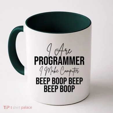 Funny I Are Programmer Computer Programming Coding Coder Gift Coffee Mug