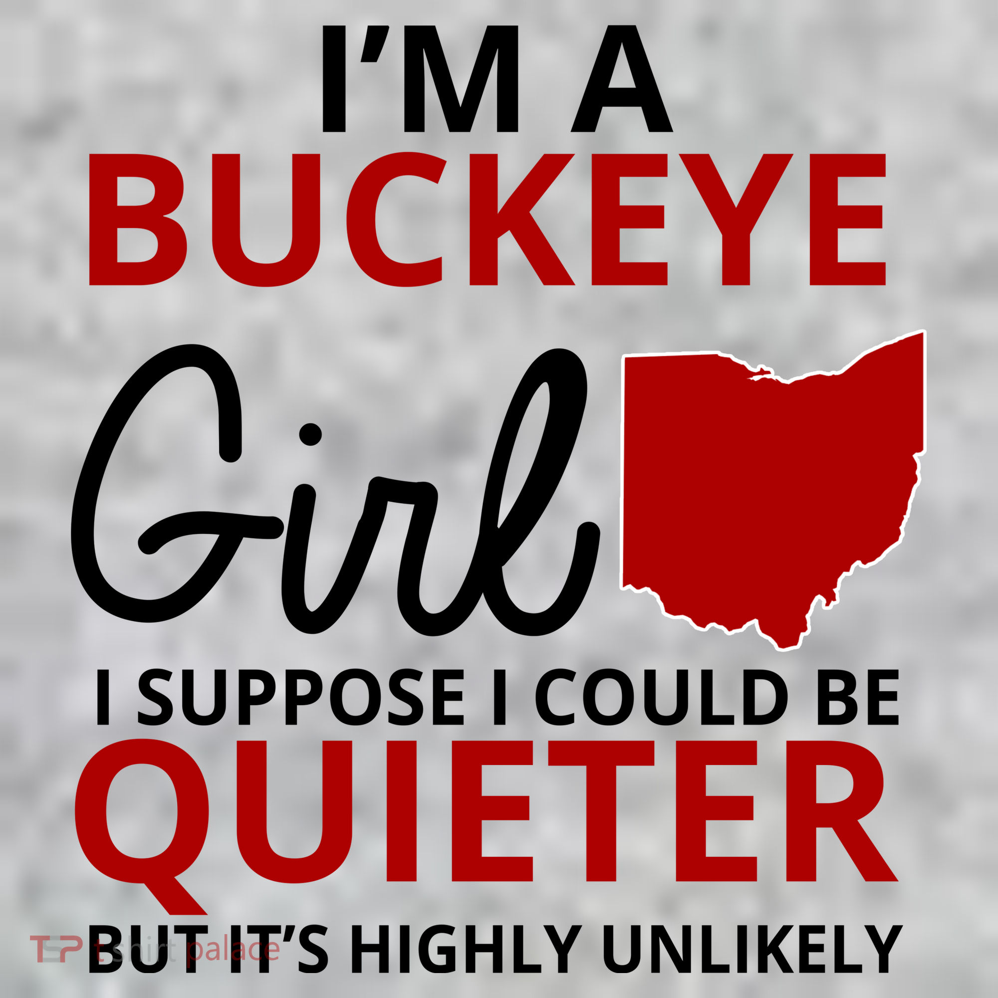 Funny I'm A Buckeye Girl Football Fan T-Shirt