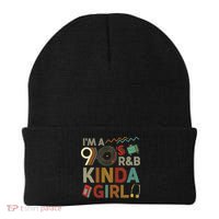 Funny Im A 90 S R&b S Kinda Girl Throwback Women Beanie thumb 0