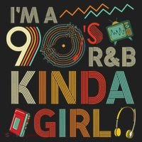 Funny Im A 90 S R&b S Kinda Girl Throwback Women Beanie thumb 2