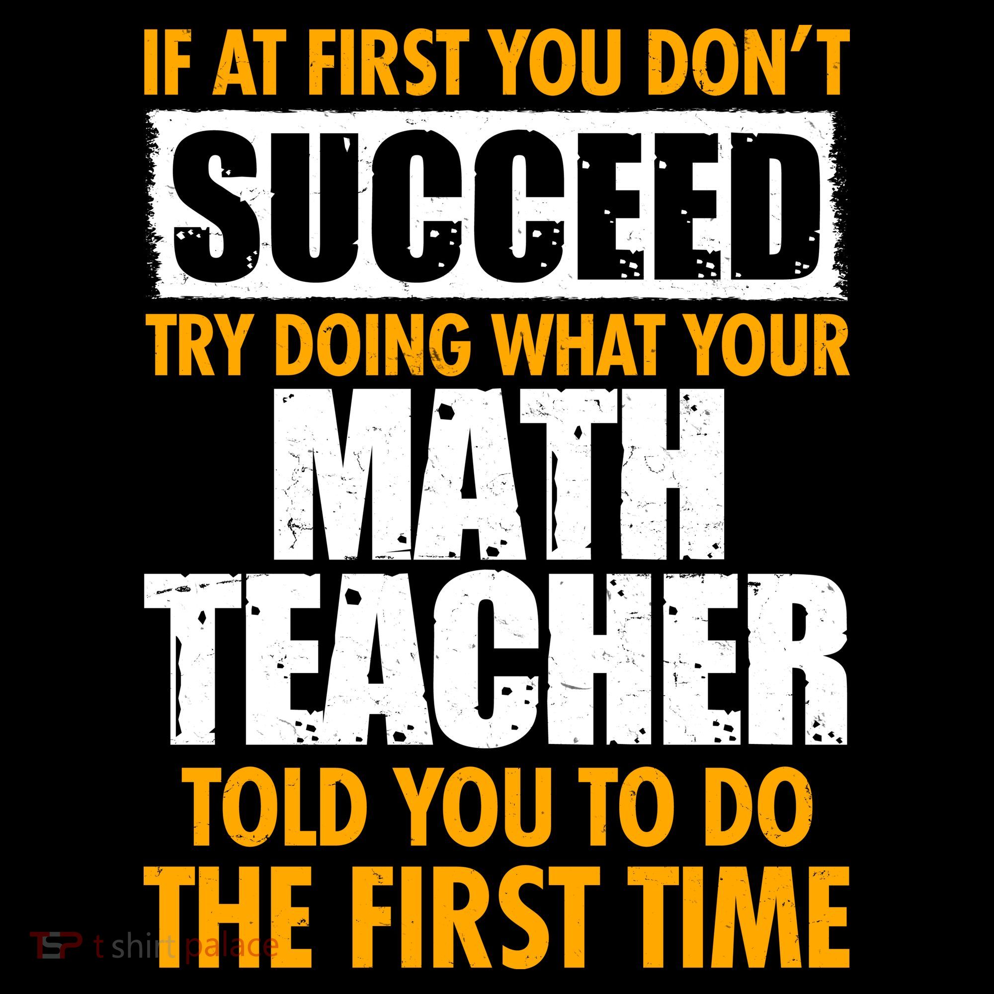 Funny If At First You Don't Succeed Math Teacher Women's Hoodie