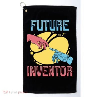 Future Inventor Ai Artificial Intelligence Robotics Cute Gift Golf Towel