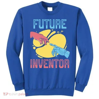 Future Inventor Ai Artificial Intelligence Robotics Cute Gift Sweatshirt