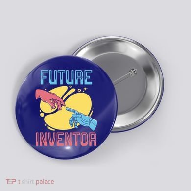 Future Inventor Ai Artificial Intelligence Robotics Cute Gift Button