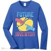 Future Inventor Ai Artificial Intelligence Robotics Cute Gift Women's Long Sleeve Shirt thumb 0