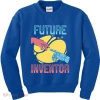 Future Inventor Ai Artificial Intelligence Robotics Cute Gift Kids Sweatshirt thumb 0