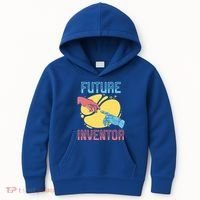 Future Inventor Ai Artificial Intelligence Robotics Cute Gift Kids Hoodie thumb 0