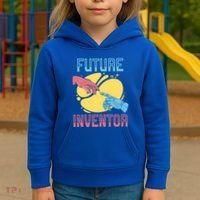 Future Inventor Ai Artificial Intelligence Robotics Cute Gift Kids Hoodie thumb 3
