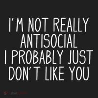 Funny Introvert Antisocial Women's Sweatshirt thumb 2