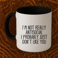 Funny Introvert Antisocial Coffee Mug thumb 2
