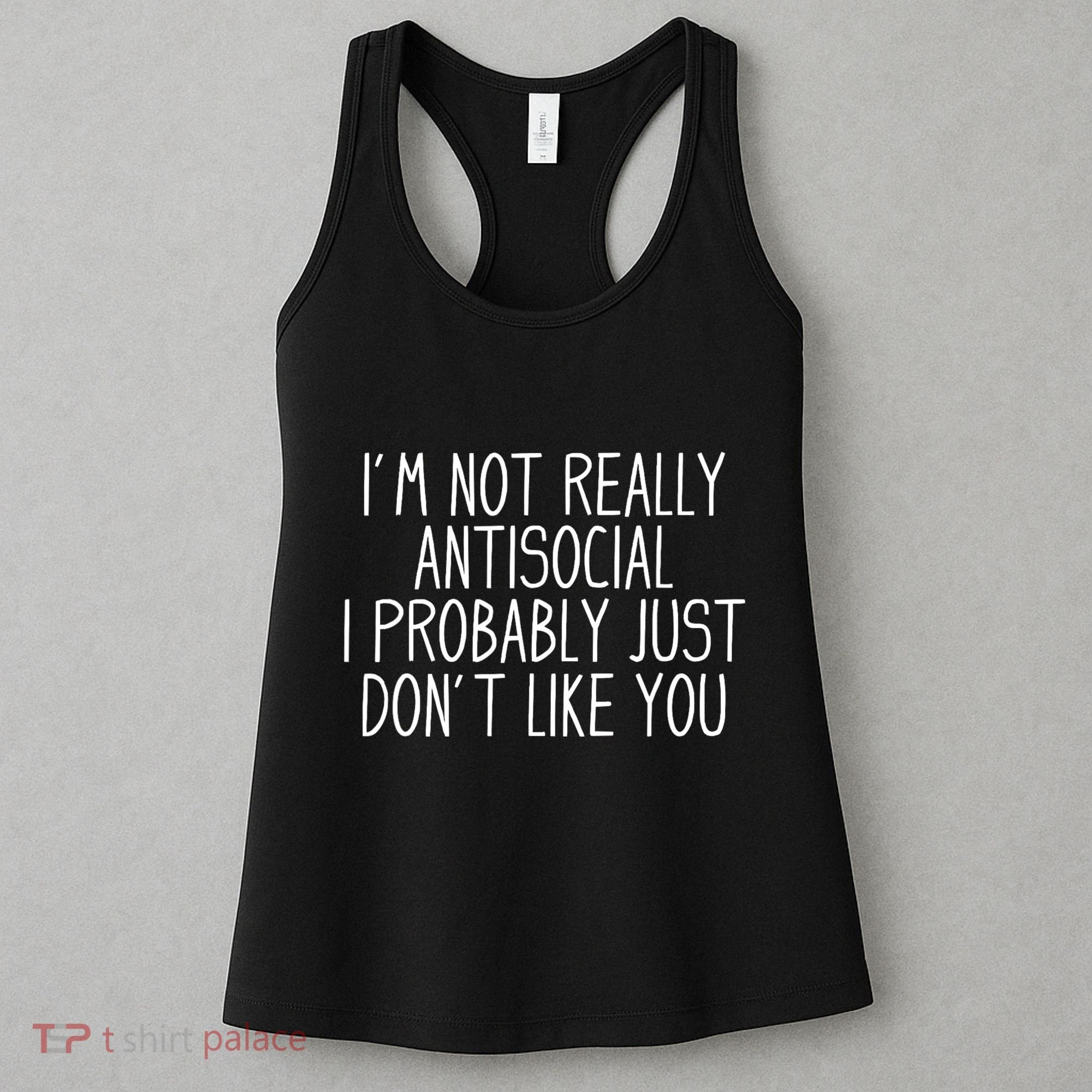 Funny Introvert Antisocial Women's Tank Top