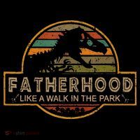 Fatherhood Is A Walk In The Park — Dino FatherS Day Coffee Mug thumb 5